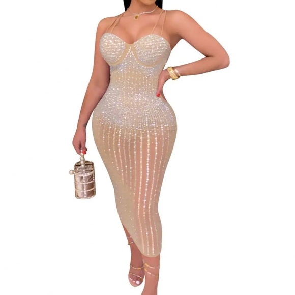 Crystal Night Out Dress - Picture 2 of 2